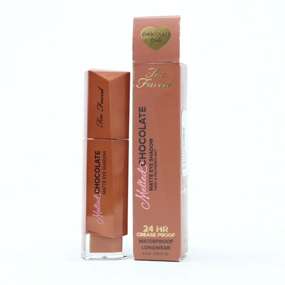 Too Faced Melted Chocolate Matte Eyeshadow 0.16oz Chocolate Chai New With Box